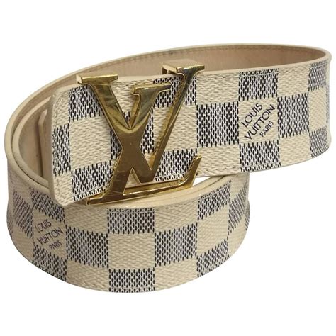 lv initiales 35mm reversible belt|louis vuitton damier belt white.